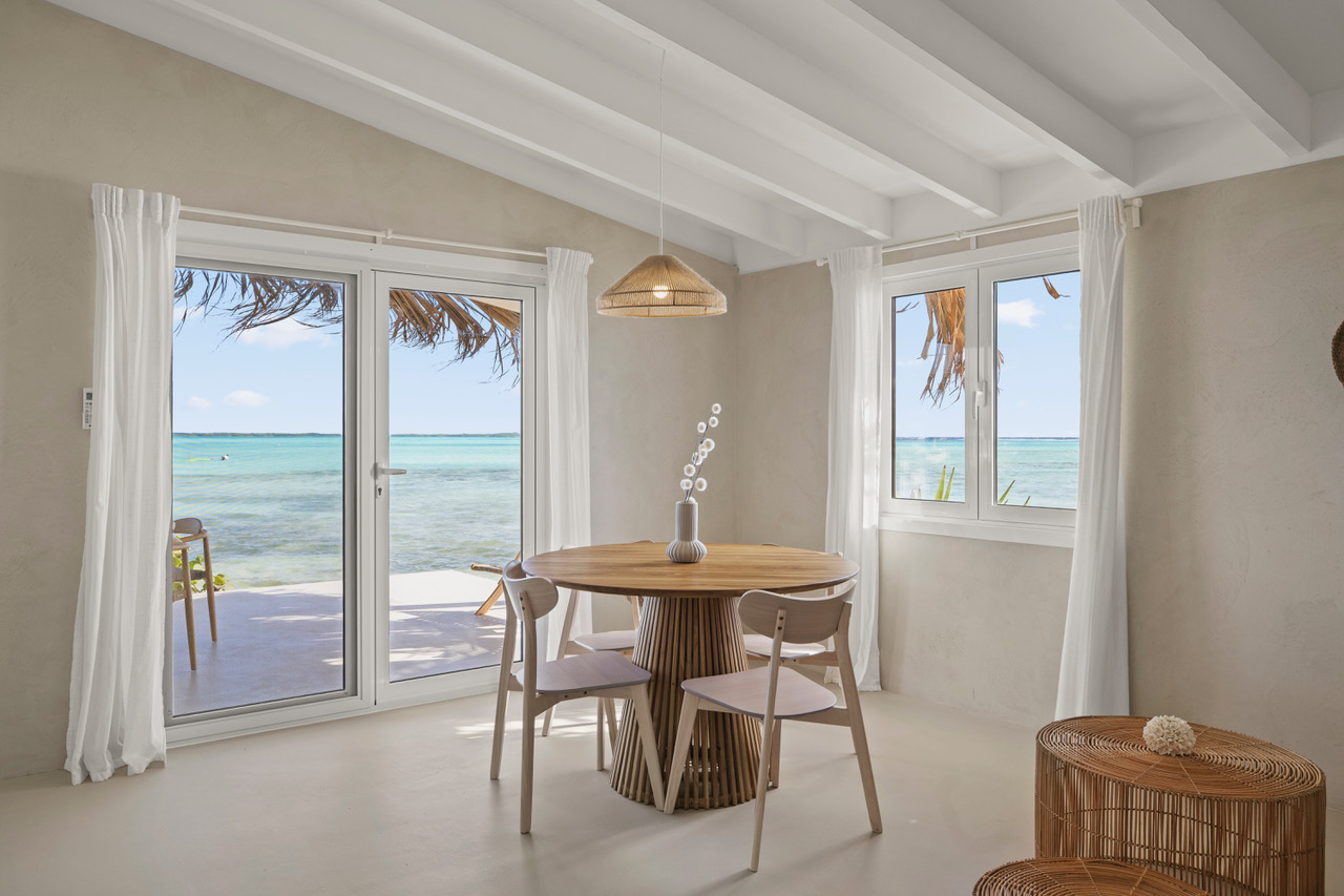 Living room Beach House at Sorobon Luxury Beach Resort