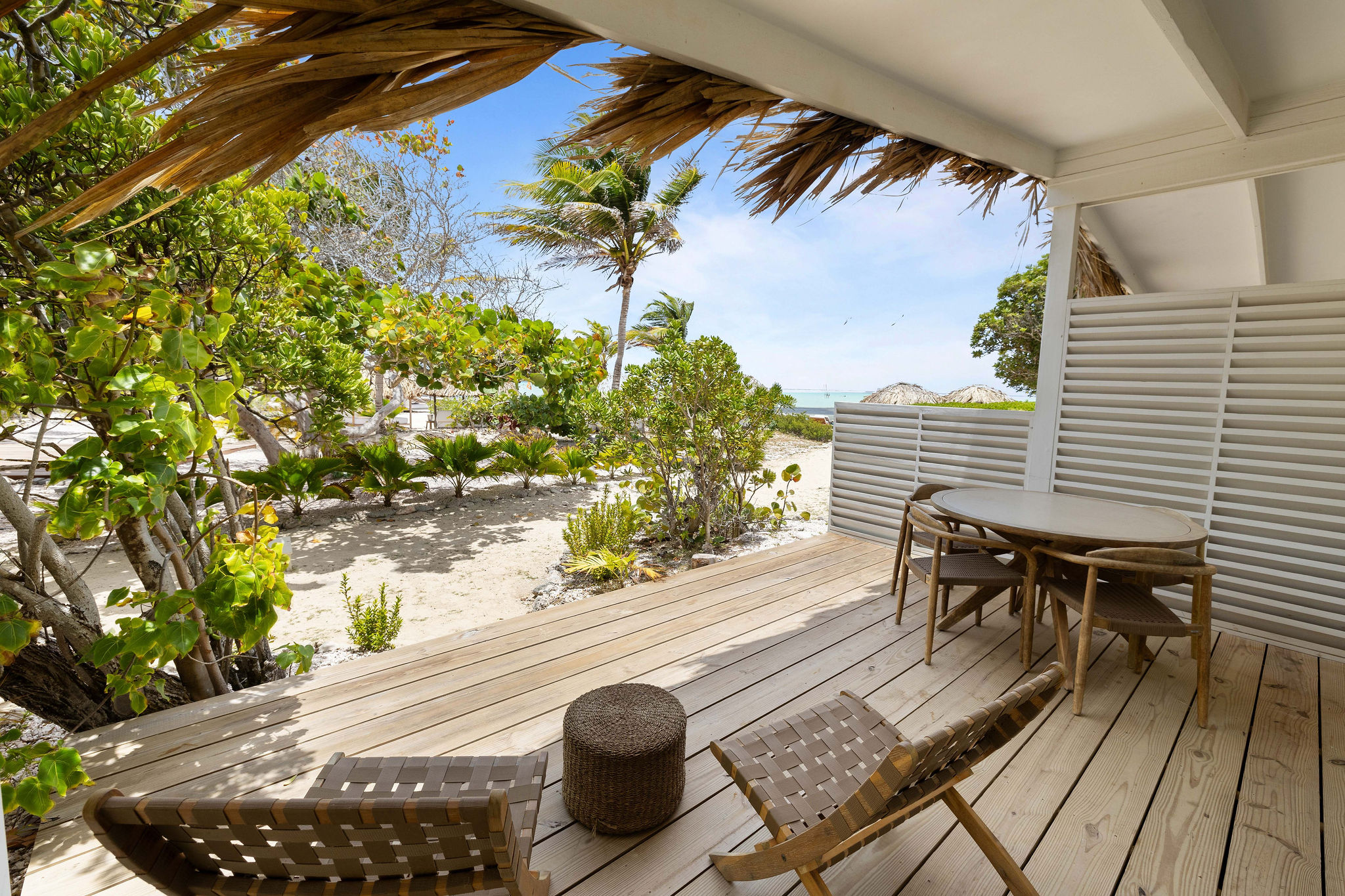 Front outside terrace